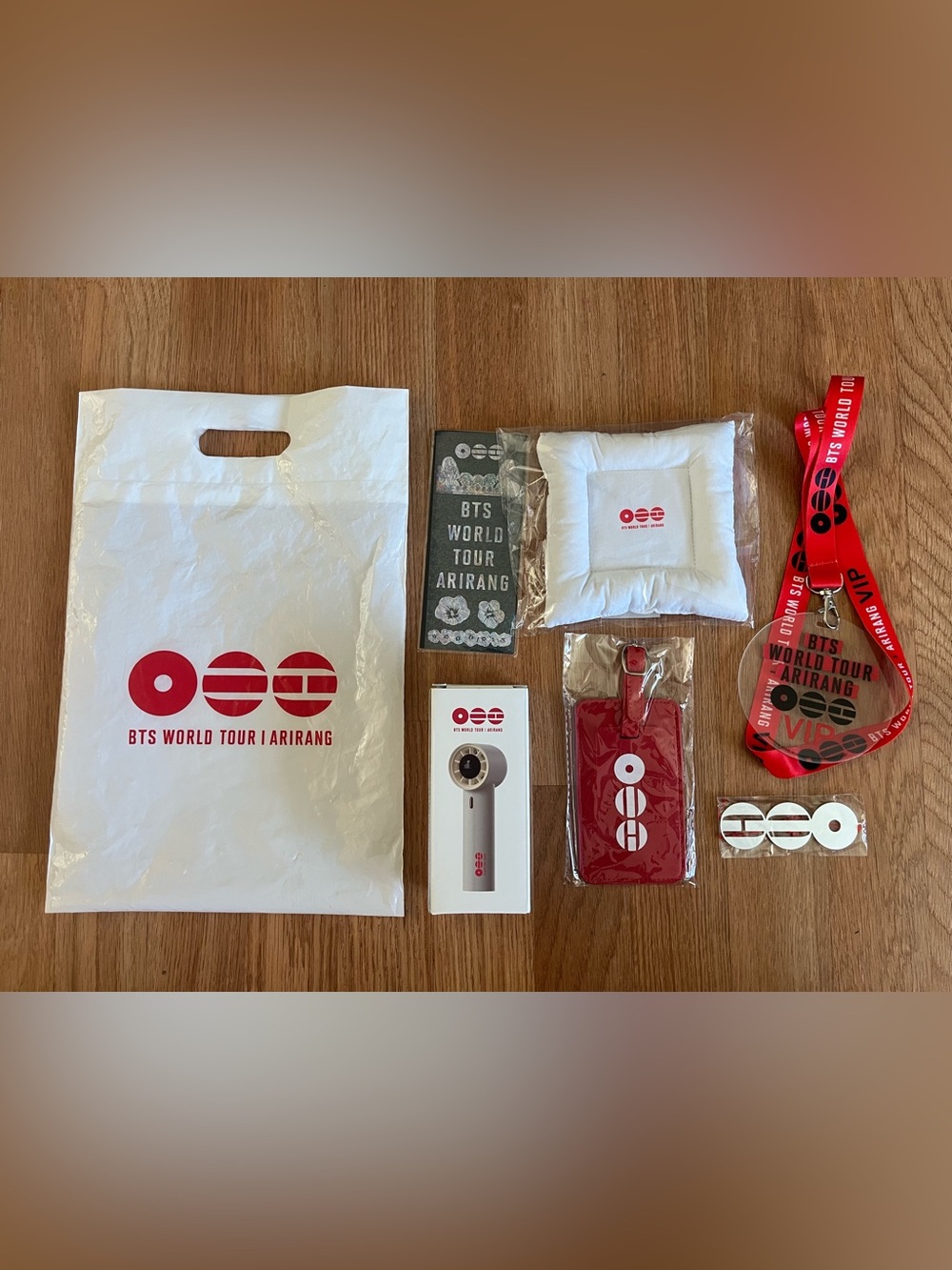 BTS ARIRANG Concert Tour U.S. VIP Soundcheck Gift LA